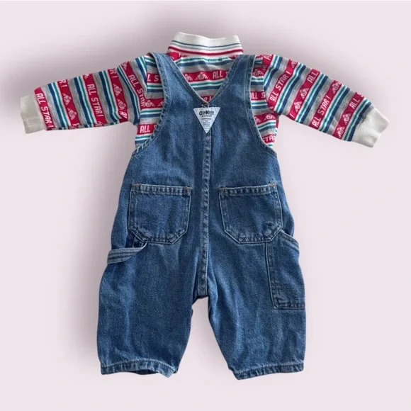 Vintage Osh Kosh Overalls and Turtlneck - Picture 4 of 5